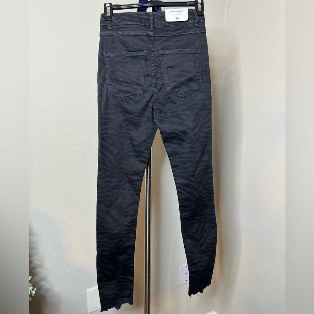 NWT Zara Zebra Jeans - Picture 7 of 7